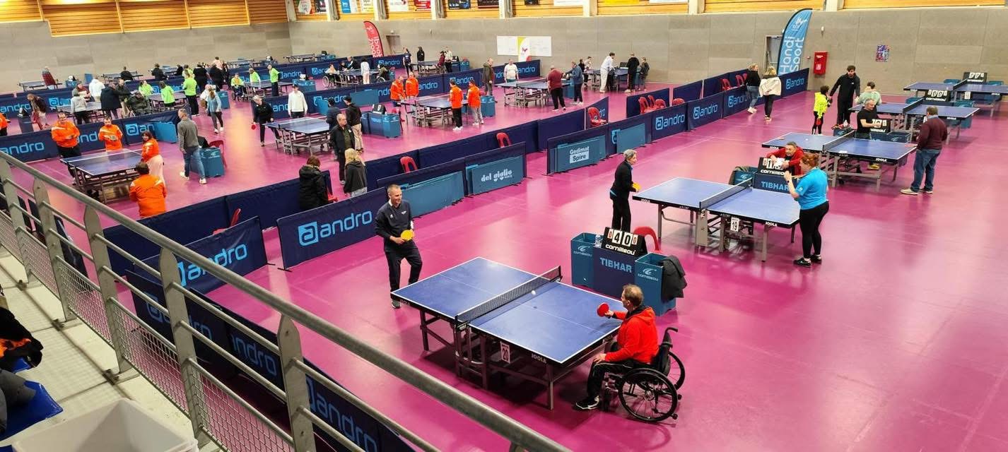 UNE JOURNÉE PING-PONG PLACÉE SOUS LE SIGNE DE L’INCLUSION À LA SALLE BESTEL