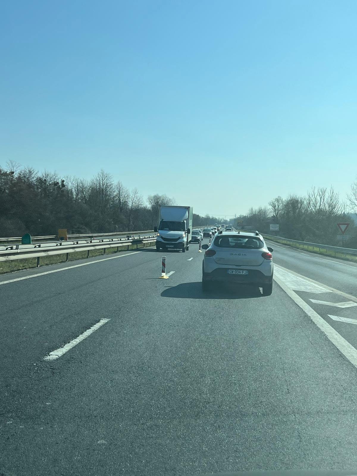 TRAVAUX SUR L’A34 : CIRCULATION PERTURBÉE ENTRE DONCHERY ET SEDAN PENDANT UN MOIS