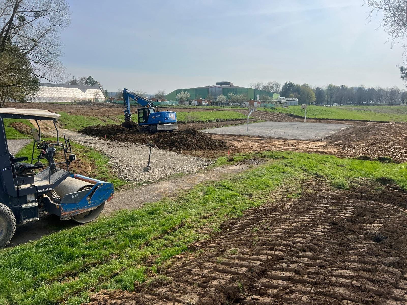 256 TERRAINS DE PÉTANQUE À LA WARENNE : LE CHANTIER EST LANCÉ