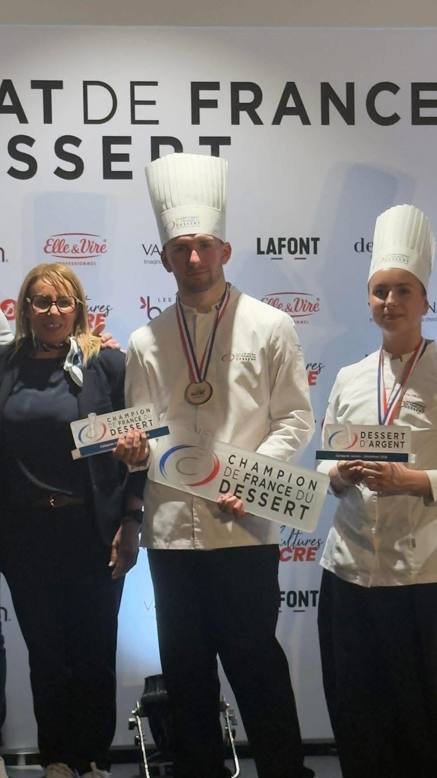 BASTIEN MEULOT SACRÉ CHAMPION DE FRANCE DU DESSERT