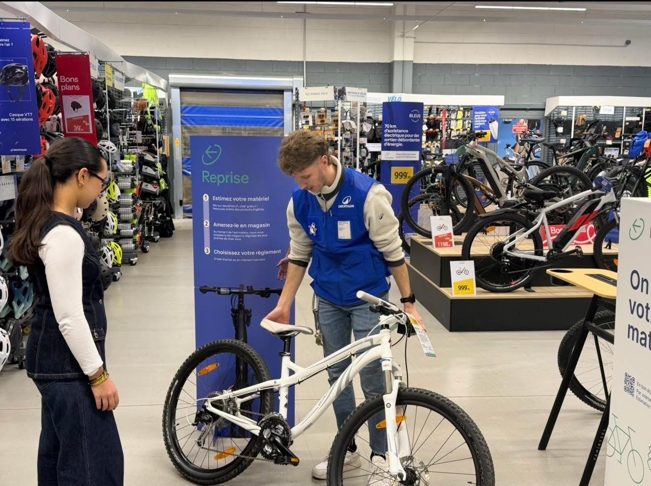DECATHLON LANCE UNE OPÉRATION REPRISE DE VÉLOS